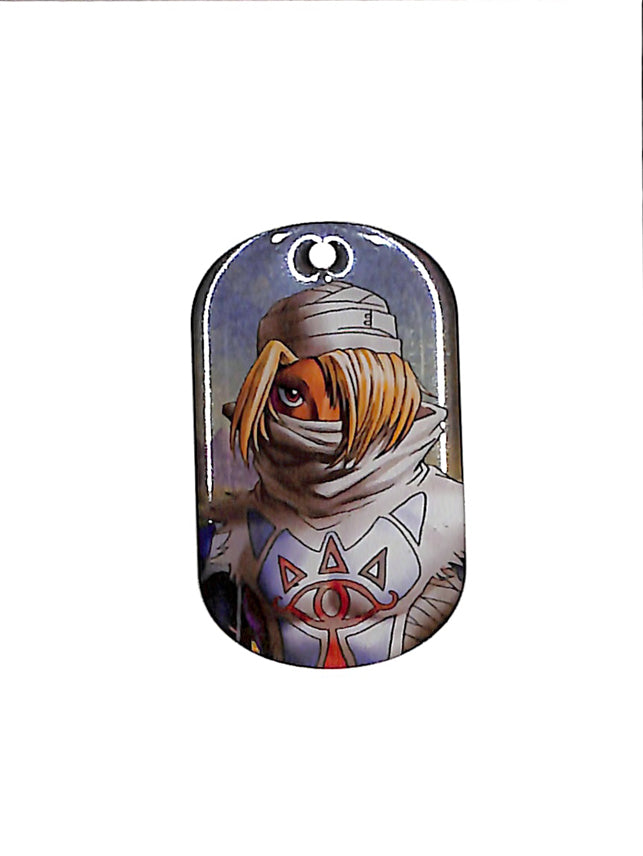 Legend of Zelda Dog Tag - 10 Sheik Ocarina of Time Enterplay 2017 Dog Tag (Sheik) - Cherden's Doujinshi Shop - 1