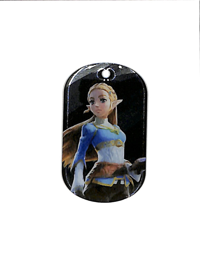 Legend of Zelda Dog Tag - 14 Breath of the Wild Princess Zelda Enterplay 2017 Dog Tag (Princess Zelda) - Cherden's Doujinshi Shop - 1