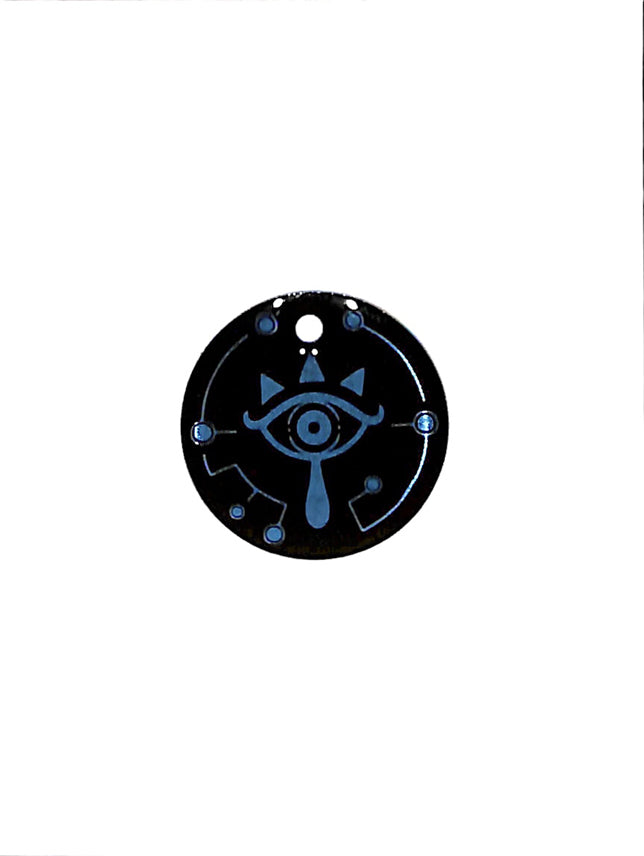 Legend of Zelda Dog Tag - 24 Sheikah Eye (Fun Box Exclusive) Breath of the Wild Enterplay 2017 Dog Tag (Sheikah Eye) - Cherden's Doujinshi Shop - 1