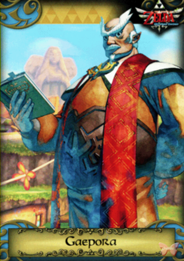 Legend of Zelda Trading Card - 60 Gaepora (Skyward Sword) (Gaepora) - Cherden's Doujinshi Shop - 1
