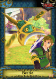 Legend of Zelda Trading Card - 65 Beetle (Link / Skyward Sword) (Beetle) - Cherden's Doujinshi Shop - 1