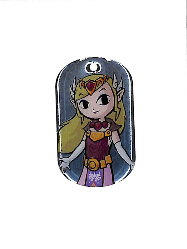 Legend of Zelda Dog Tag - 7 Princess Zelda Wind Waker Enterplay 2017 Dog Tag (Princess Zelda) - Cherden's Doujinshi Shop - 1