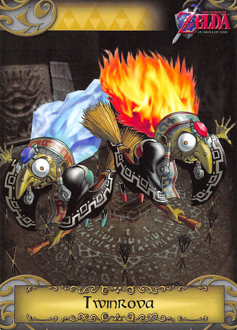 Legend of Zelda Trading Card - 7 Twinrova (Ocarina of Time) (Twinrova) - Cherden's Doujinshi Shop - 1