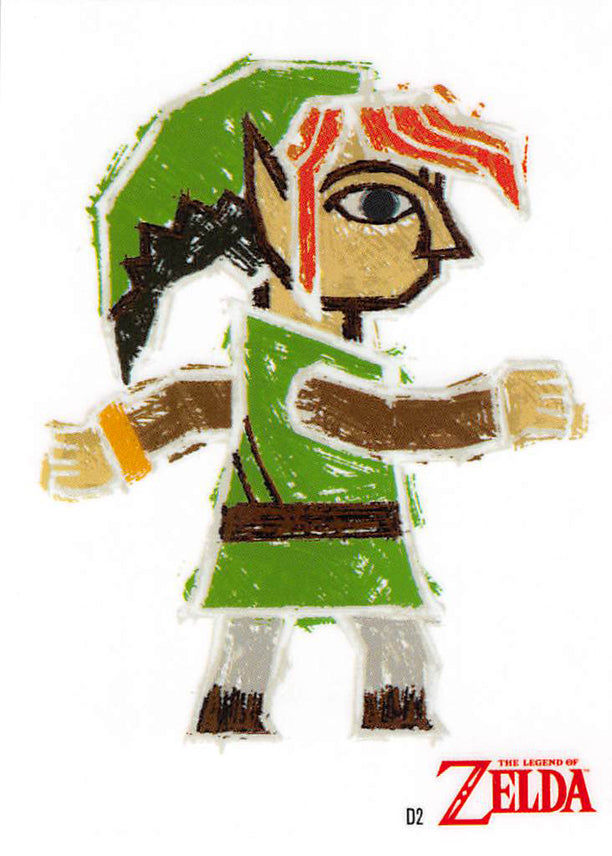 Legend of Zelda Sticker - Decal D2 Link (A Link Between Worlds) (Link) - Cherden's Doujinshi Shop - 1