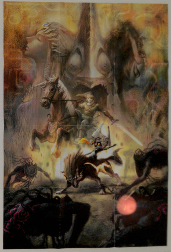 Legend of Zelda Poster - Enterplay 2016 Card List Twilight Princess Poster (Link) - Cherden's Doujinshi Shop - 1