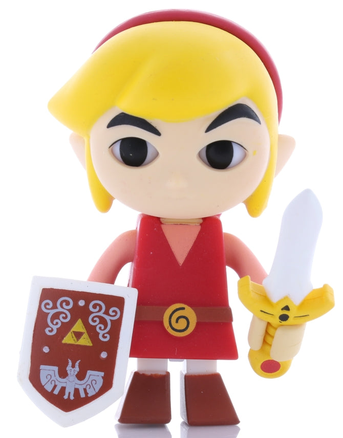 Legend of Zelda Figurine - TOMY 2018 Four Swords Adventures Red Link Mini Gashapon Figure Expression C (Link (Legend of Zelda)) - Cherden's Doujinshi Shop - 1