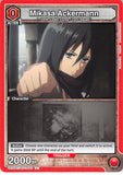 Attack on Titan Trading Card - UE10BT/AOT-1-085 C Union Arena Mikasa Ackermann (Mikasa) - Cherden's Doujinshi Shop - 1