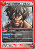 Attack on Titan Trading Card - UE10BT/AOT-1-093 U Union Arena Eren Jaeger (Attack Titan) (Titan Eren) - Cherden's Doujinshi Shop - 1