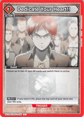 Attack on Titan Trading Card - UE10BT/AOT-1-097 U Union Arena Dedicate Your Heart!! (Eren) - Cherden's Doujinshi Shop - 1