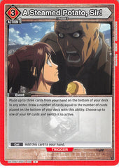 Attack on Titan Trading Card - UE10BT/AOT-1-100 C Union Arena A Steamed Potato Sir! (Sasha) - Cherden's Doujinshi Shop - 1