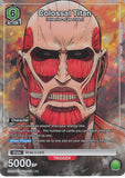 Attack on Titan Trading Card - UE10BT/AOT-1-113 R* Union Arena (FOIL) Colossal Titan (Colossal Titan) - Cherden's Doujinshi Shop - 1