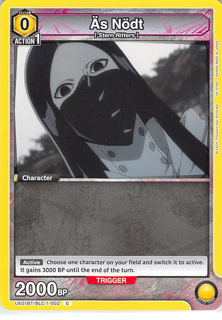 Bleach Trading Card - UE01BT/BLC-1-002 C Union Arena As Nodt (As Nodt) - Cherden's Doujinshi Shop - 1