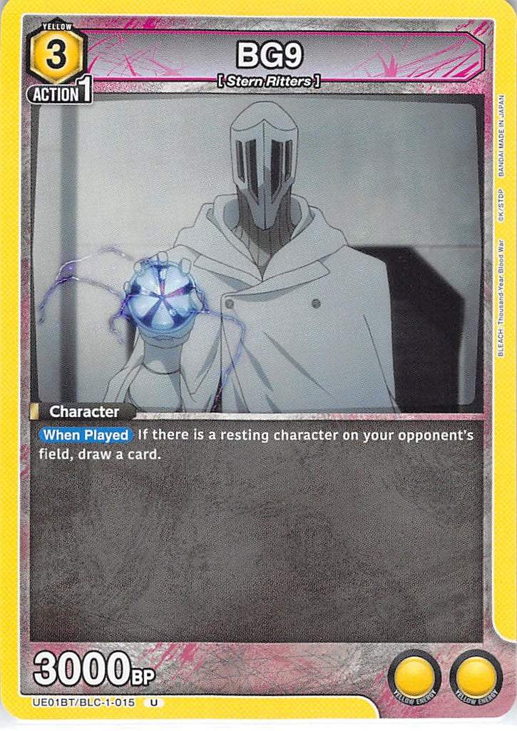 Bleach Trading Card - UE01BT/BLC-1-015 U Union Arena BG9 (BG9) - Cherden's Doujinshi Shop - 1