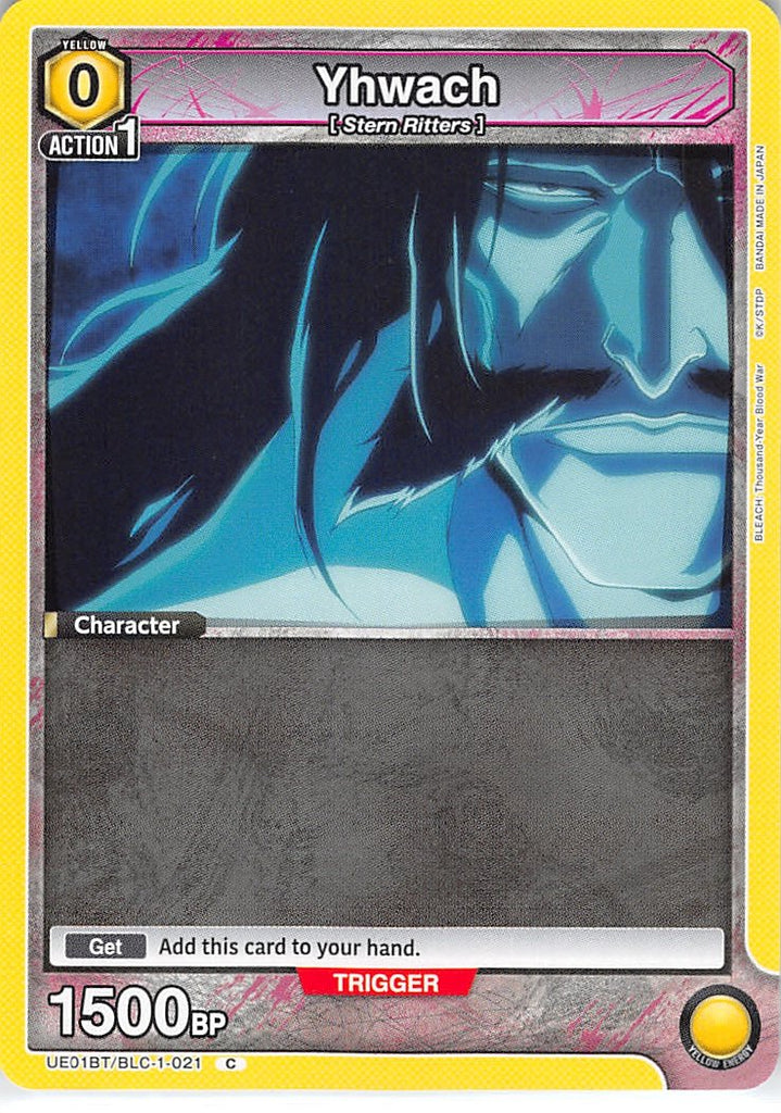 Bleach Trading Card - UE01BT/BLC-1-021 C Union Arena Yhwach (Yhwach) - Cherden's Doujinshi Shop - 1