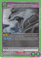 Bleach Trading Card - UE01BT/BLC-1-078 R Union Arena (FOIL) Sajin Komamura (Sajin Komamura) - Cherden's Doujinshi Shop - 1