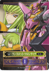 Code Geass: Lelouch of the Rebellion Trading Card - Lancelot Frontier Knightmare Frame Card Fract (C.C.) - Cherden's Doujinshi Shop - 1