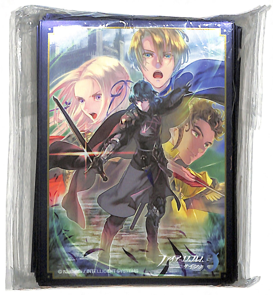 Fire Emblem 0 (Cipher) Trading Card Sleeve - Sleeve Collection FE87 Byleth (Male) Edelgard Dimitri Claude (MISSING OUTER PACKAGING) (Byleth Eisner) - Cherden's Doujinshi Shop - 1