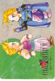 Final Fantasy 6 Trading Card - 36 Normal Carddass Part 1: Edgar & Sabin (Edgar Roni Figaro) - Cherden's Doujinshi Shop - 1