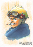 Final Fantasy Art Museum Trading Card - #132 Normal Art Museum Cid / Portrait (Final Fantasy VII) (Cid Highwind) - Cherden's Doujinshi Shop - 1