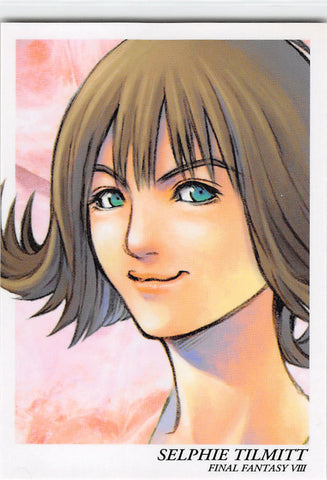 Final Fantasy Art Museum Trading Card - #216 Normal Art Museum Selphie Tilmitt (Final Fantasy VIII) (Selphie) - Cherden's Doujinshi Shop - 1