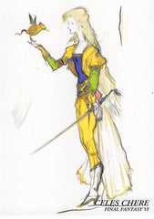Final Fantasy Art Museum Trading Card - #341 Normal Art Museum Celes Chere (Final Fantasy VI) (Celes) - Cherden's Doujinshi Shop - 1