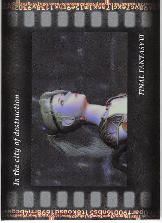Final Fantasy Art Museum Trading Card - #353 Normal Art Museum In the city of destruction (Final Fantasy VI) (Terra) - Cherden's Doujinshi Shop - 1