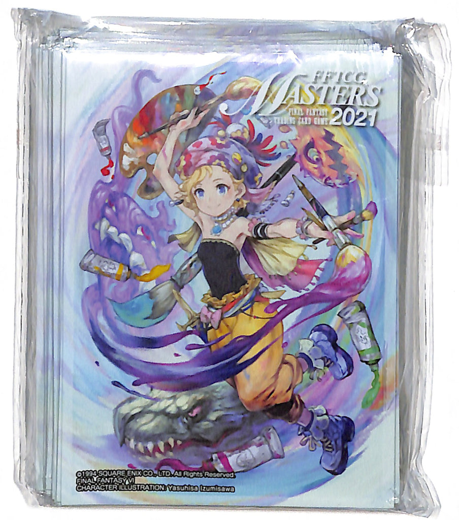 Final Fantasy Trading Card Game Trading Card Sleeve - Masters 2021 First Half Participant Prize: Relm Sleeves (Relm Arrowny) - Cherden's Doujinshi Shop - 1