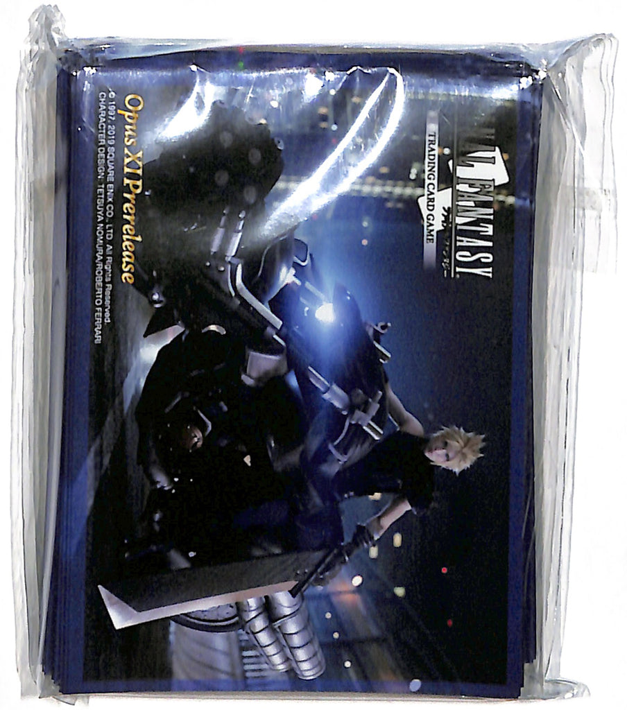 Final Fantasy Trading Card Game Trading Card Sleeve - Opus XI Prerelease Party Japanese Edition Participant Prize: Cloud Strife Sleeves (Cloud) - Cherden's Doujinshi Shop - 1