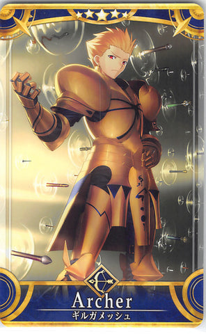 Fate/Grand Order Trading Card - Archer: Gilgamesh (Stage 1) 5 Star Arcade (Gilgamesh) - Cherden's Doujinshi Shop - 1