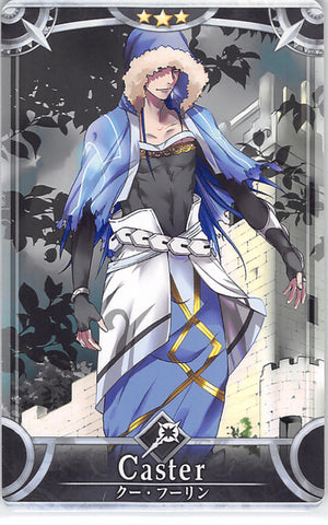 Fate/Grand Order Trading Card - Caster: Cu Chulainn (Stage 1) 3 Star Arcade (Cu Chulainn (Fate/Grand Order)) - Cherden's Doujinshi Shop - 1