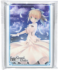 Fate/Grand Order Trading Card Sleeve - Lycee Overture Ver.Fate/Grand Order 1.0 Box Promo 20 Sleeves: Saber Artoria Pendragon (Lily) (Journey of the Flowers Version) (Saber Lily) - Cherden's Doujinshi Shop - 1