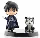 Fullmetal Alchemist Figurine - Prop Plus Petit (PPP) Mini Figure: Roy & Black Hayate (Roy Mustang) - Cherden's Doujinshi Shop - 1