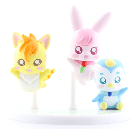 Glitter Force Figurine - Healin Good PreCure Cutie Figure: 4. Rabirin & Nyatoran & Pegitan (Rabirin) - Cherden's Doujinshi Shop - 1