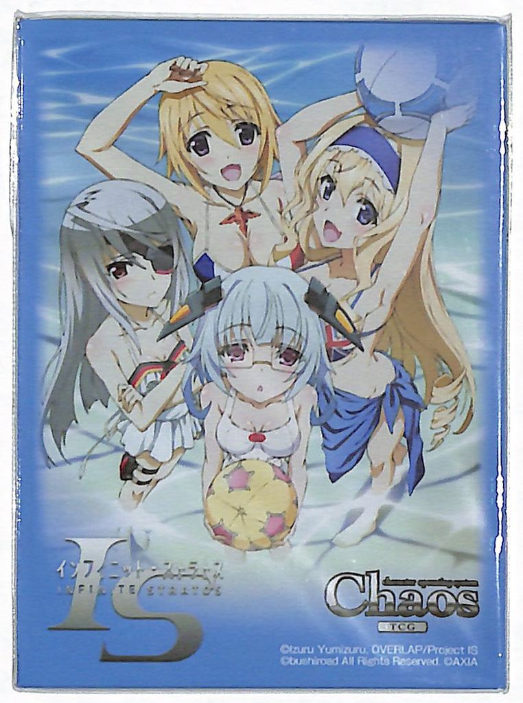 Infinite Stratos Trading Card Sleeve - Chaos TCG First Edition Limited Edition Box Promo 5 Sleeves: Cast (Swimsuit) (Cecilia Alcott) - Cherden's Doujinshi Shop - 1