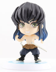 Demon Slayer Figurine - Ichiban Kuji Chibi Kyun Chara G Prize (3): Inosuke Hashibira (REPAIRED) (Inosuke) - Cherden's Doujinshi Shop - 1