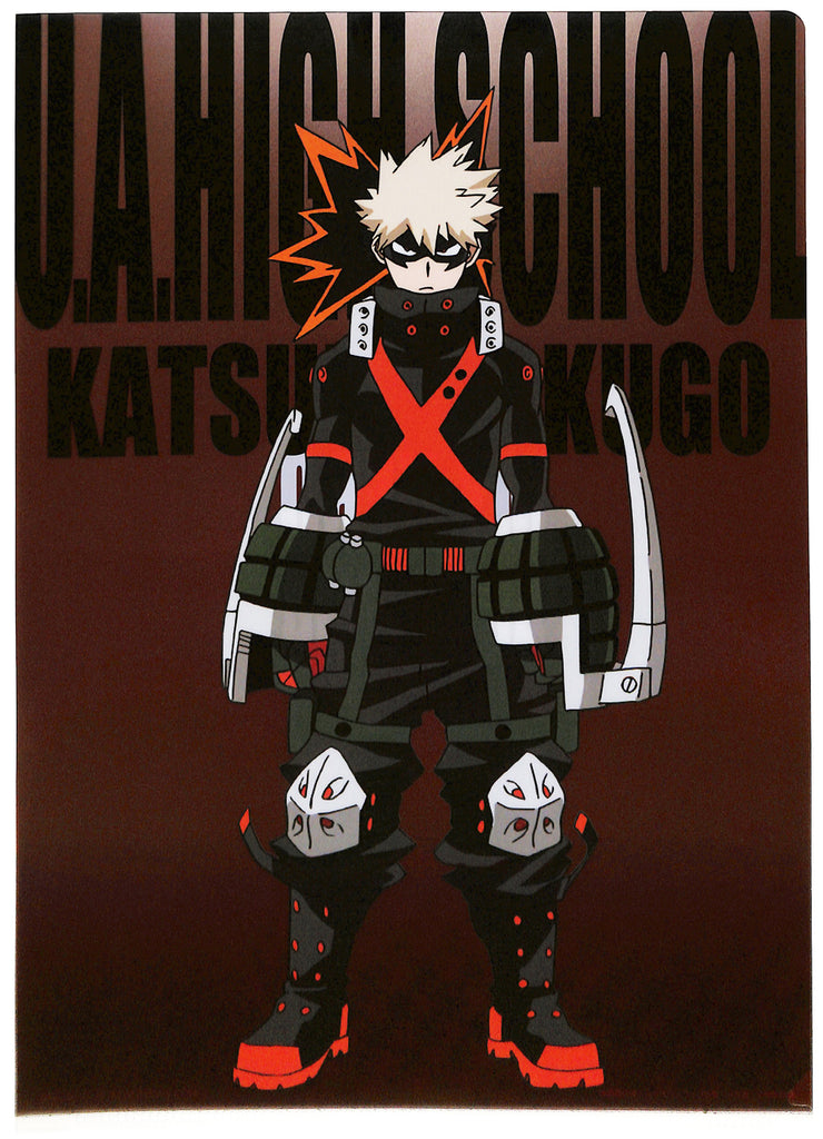 My Hero Academia Clear File - Ichiban Kuji A4 Clear File Hero vs Villains Prize I Katsuki Bakugo (Katsuki Bakugo) - Cherden's Doujinshi Shop - 1