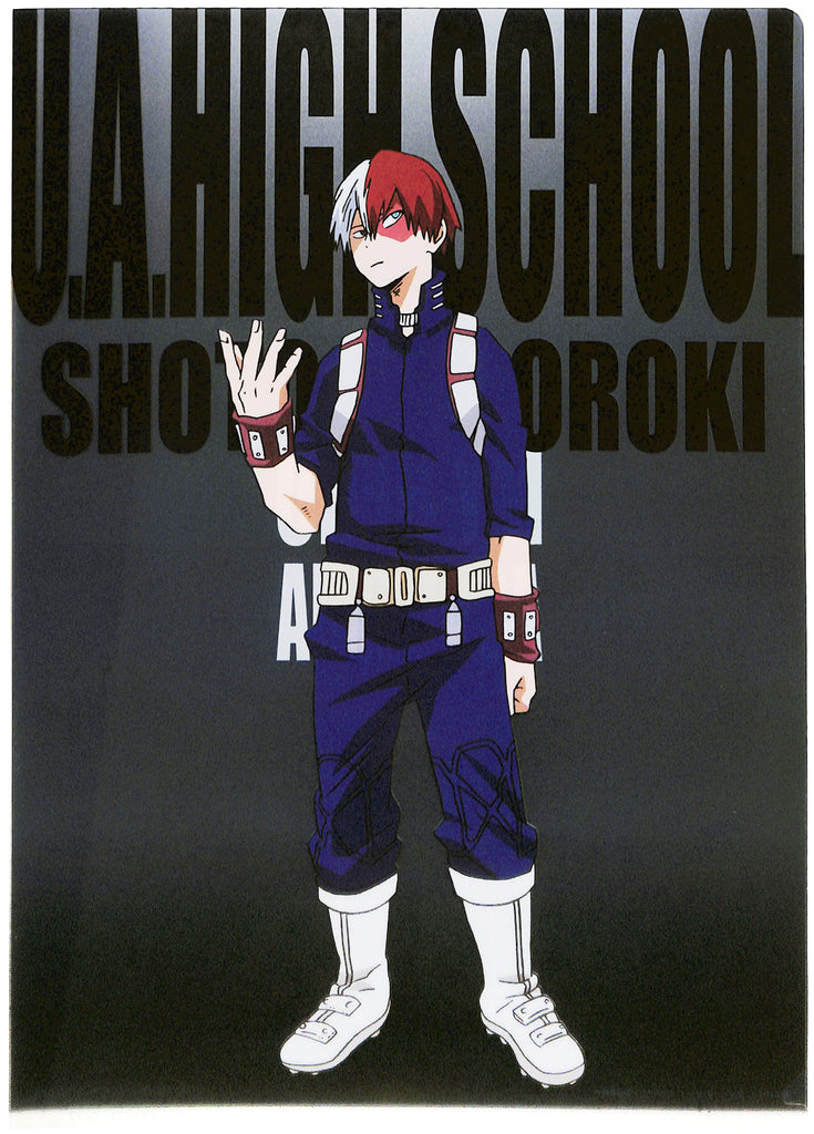 My Hero Academia Clear File - Ichiban Kuji A4 Clear File Hero vs Villains Prize I Shoto Todoroki (Shoto Todoroki) - Cherden's Doujinshi Shop - 1