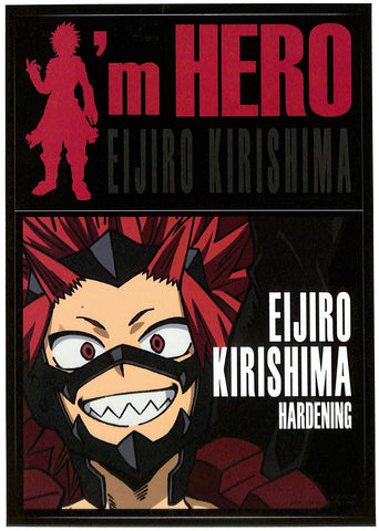 My Hero Academia Sticker - Ichiban Kuji A5 Sticker Hero vs Villains Prize I Eijiro Kirishima (Eijiro Kirishima) - Cherden's Doujinshi Shop - 1