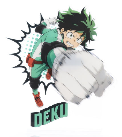 My Hero Academia Figurine - Just Funky Deku Acrylic Stand Figurine (5.6 in x 4.8 in) (Izuku Midoriya) - Cherden's Doujinshi Shop - 1