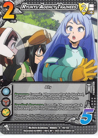 My Hero Academia Trading Card - MHA05 44/122 C UniVersus Ryukyu Agency Trainees (Nejire Hado) - Cherden's Doujinshi Shop - 1
