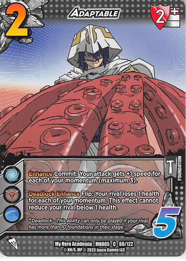 My Hero Academia Trading Card - MHA05 60/122 C UniVersus Adaptable (Tamaki Amajiki) - Cherden's Doujinshi Shop - 1