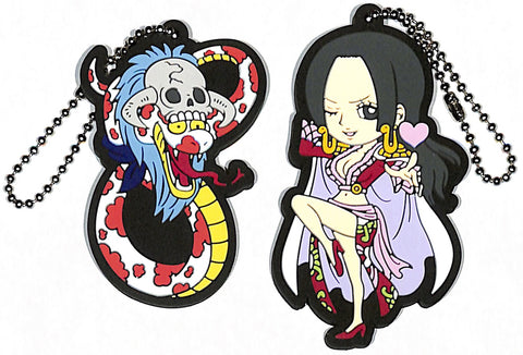 One Piece Strap - Ichiban Kuji All Star N Prize Hancock and Salome Rubber Strap Special Illustration (Boa Hancok) - Cherden's Doujinshi Shop - 1