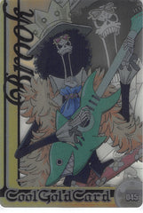 One Piece Trading Card - OPCG-09-045 FOIL Wafer Choco Cool Gold Card: Brook (Brook) - Cherden's Doujinshi Shop - 1