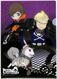 Persona Q: Shadow of Labyrinth Clear File - ebten Promo Persona Q Shadow of the Labyrinth A4 Clear File Ken Amada Kanji Tatsumi Koromaru Akihiko Sanada and Shinjiro Aragaki (Ken Amada) - Cherden's Doujinshi Shop - 1