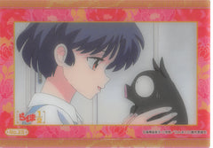 Ranma 1/2 Trading Card - No.25 Normal Collection Clear Akane & P-Chan (Akane Tendo) - Cherden's Doujinshi Shop - 1