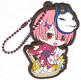 Re:Zero Strap - Gashapon Kuji B Prize Re:Zero Rem&Ram 3 Rubber Strap Ram Kimono (Ram) - Cherden's Doujinshi Shop - 1