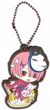 re:zero-gashapon-kuji-b-prize-re:zero-rem&ram-3-rubber-strap-ram-kimono-ram - 2