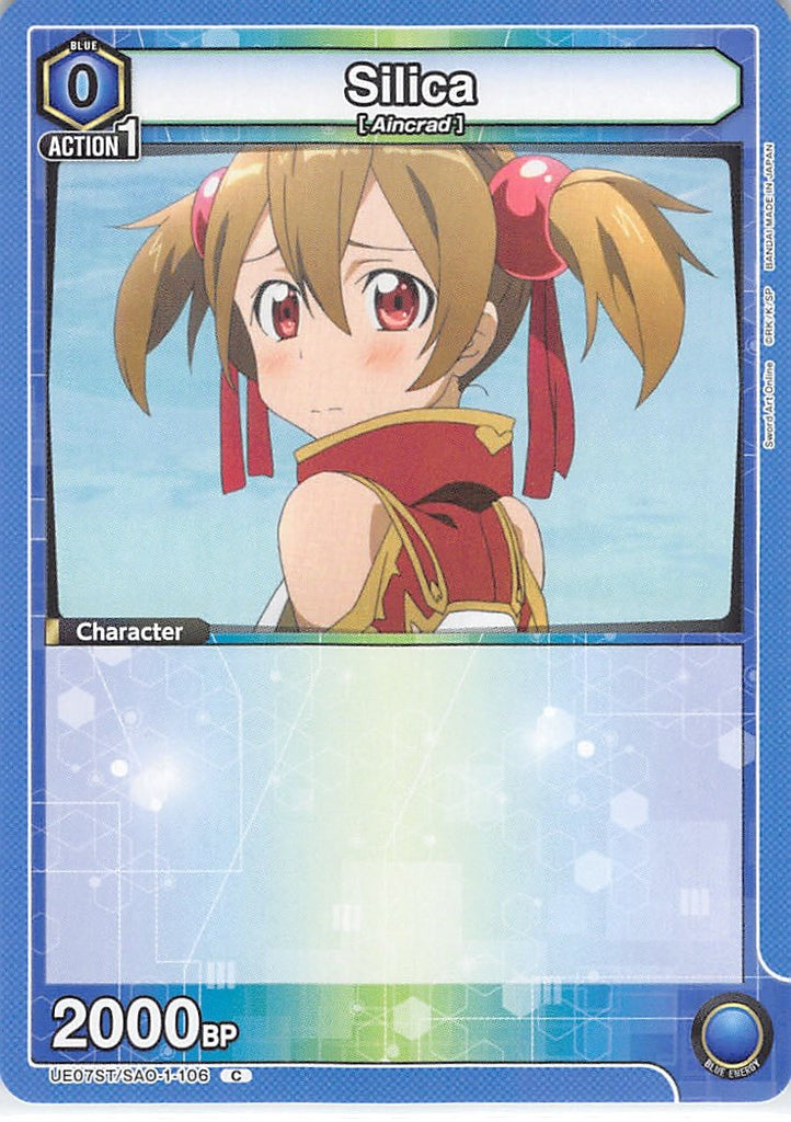 Sword Art Online Trading Card - UE07ST/SAO-1-106 C Union Arena Silica (Silica) - Cherden's Doujinshi Shop - 1