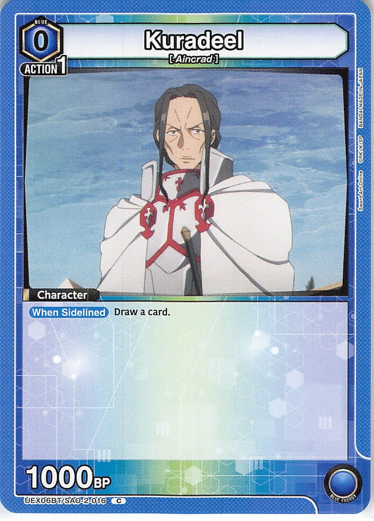 Sword Art Online Trading Card - UEX06BT/SAO-2-016 C Union Arena Kuradeel (Kuradeel) - Cherden's Doujinshi Shop - 1