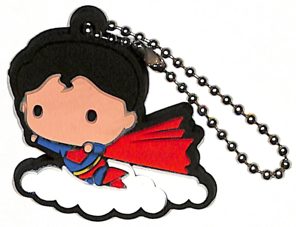 Superman Strap - Zao Island Prize Rubber Mascot Superman (Superman) - Cherden's Doujinshi Shop - 1